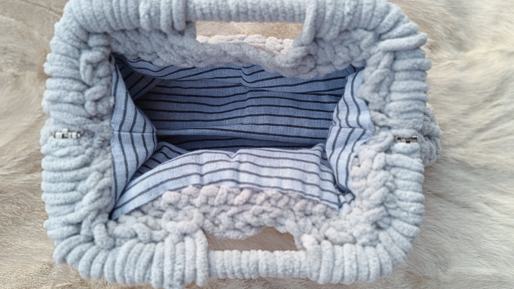 Clutch Paloma gris