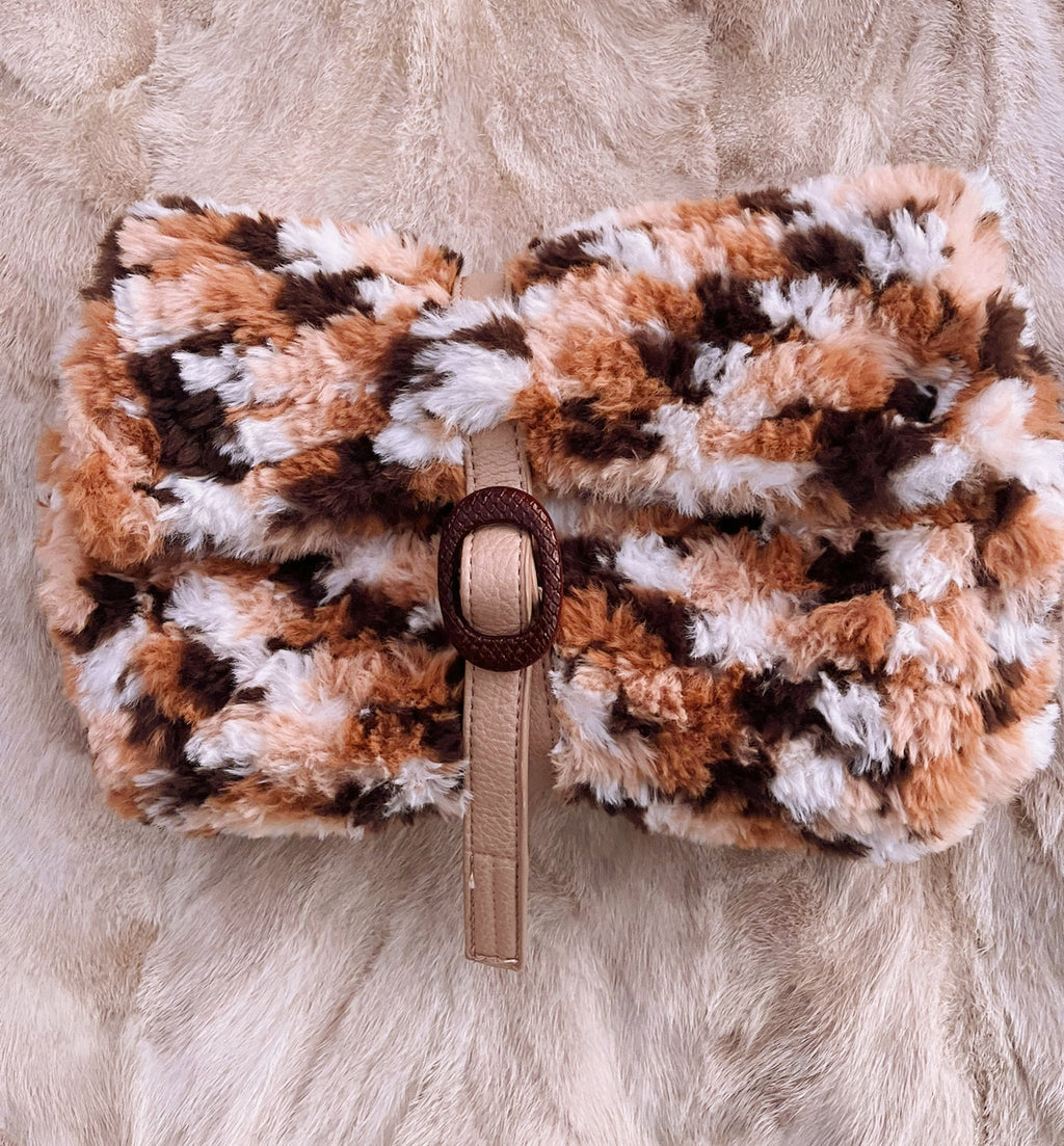 Bolso de mano Estela animal print